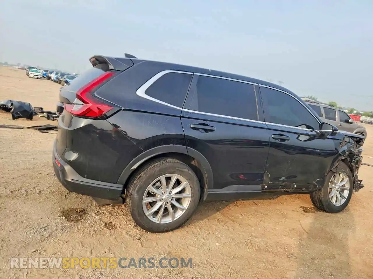 3 fotografías del automóvil dañado 5J6RS4H74SL017972 HONDA CRV 2025