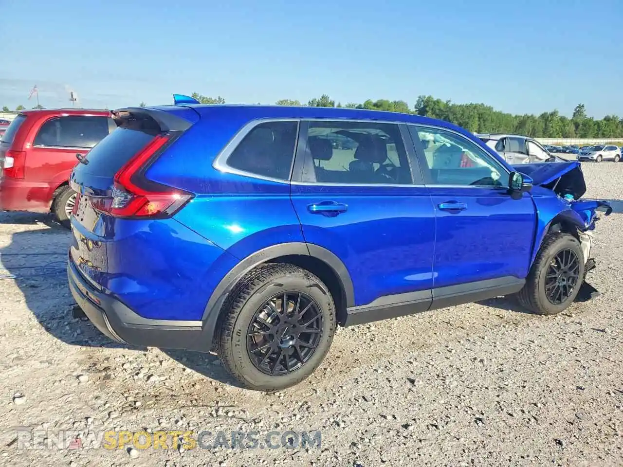 3 fotografías del automóvil dañado 7FARS4H40SE007958 HONDA CRV 2025