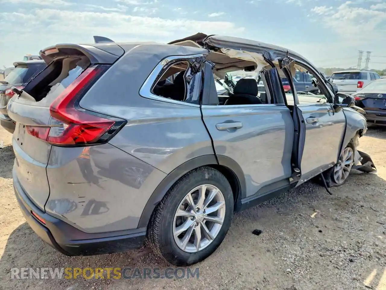 3 Photograph of a damaged car 7FARS4H48SE021316 HONDA CRV 2025