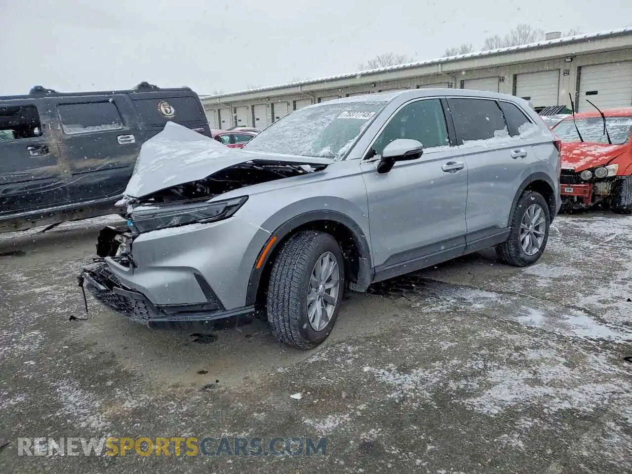 1 Photograph of a damaged car 7FARS4H76SE018196 HONDA CRV 2025