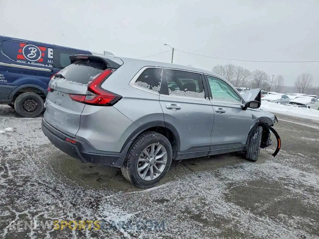 3 Photograph of a damaged car 7FARS4H76SE018196 HONDA CRV 2025