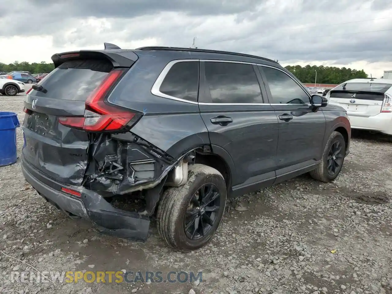 3 fotografías del automóvil dañado 7FARS5H80SE010187 HONDA CRV 2025