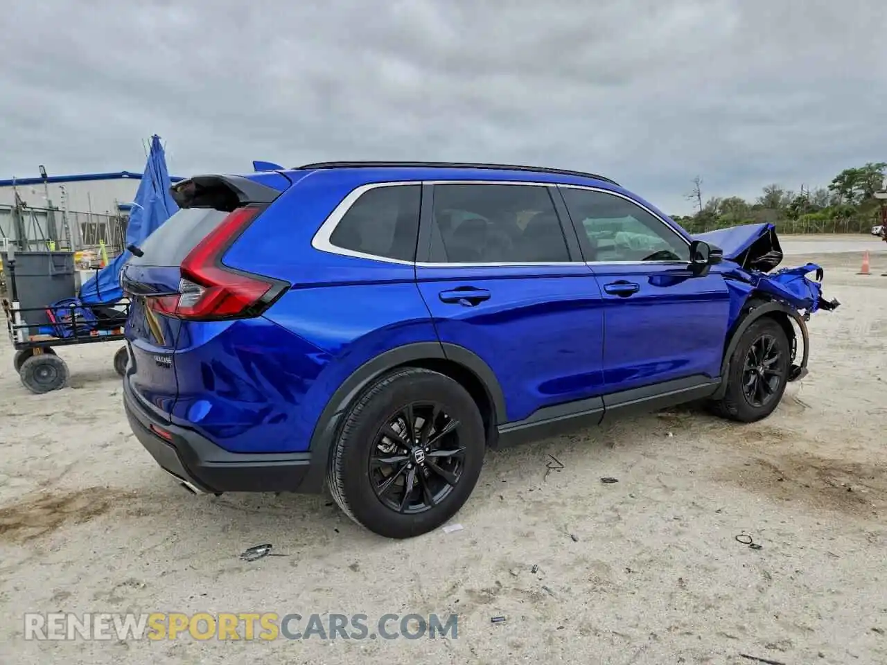 3 fotografías del automóvil dañado 7FARS5H89SE002007 HONDA CRV 2025