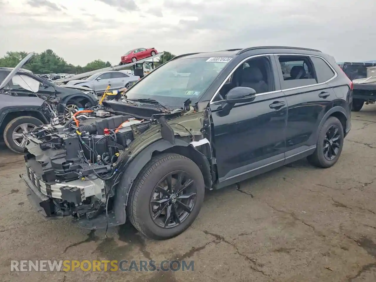 1 fotografías del automóvil dañado 7FARS6H54SE016540 HONDA CRV 2025