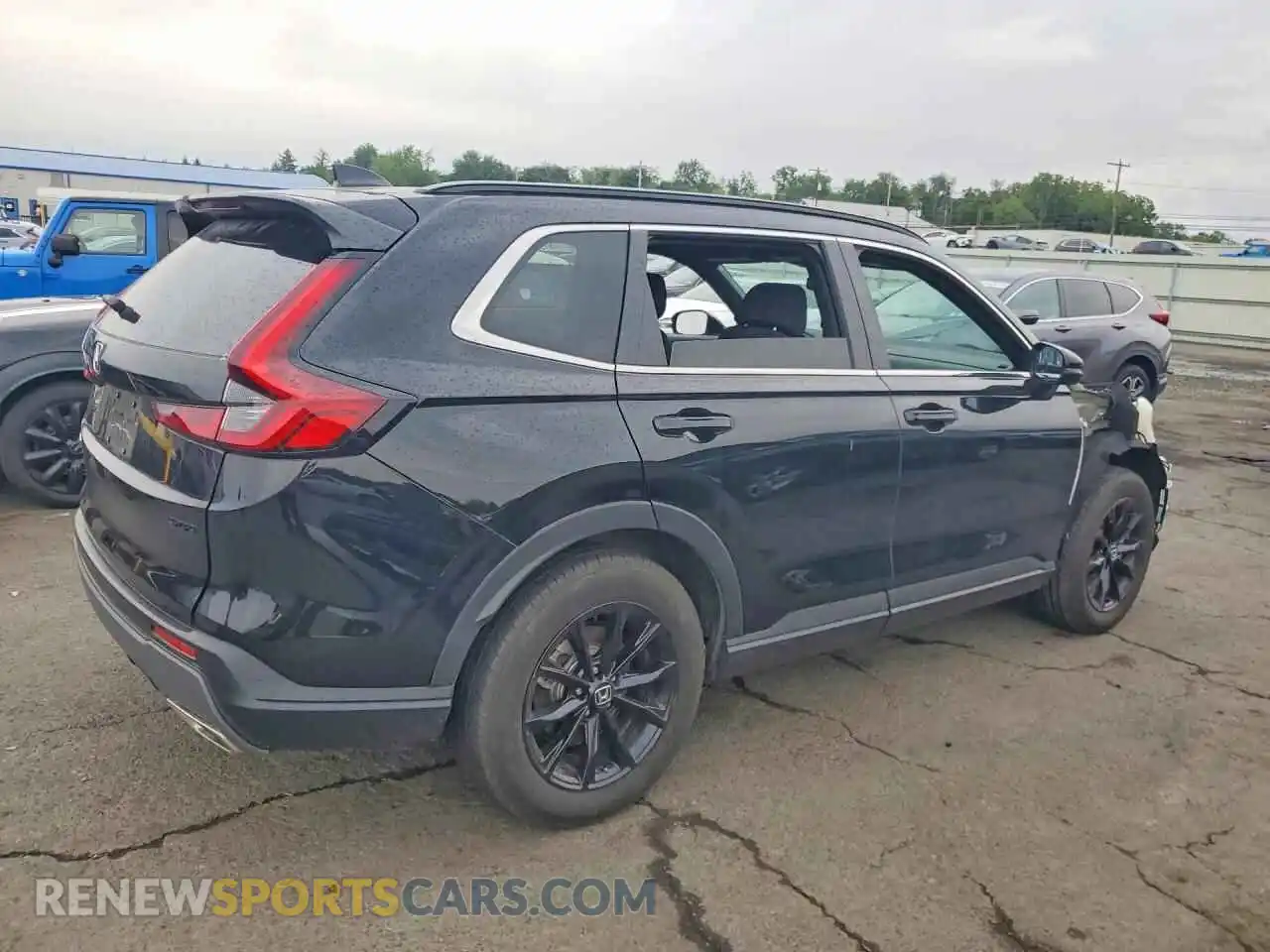 3 fotografías del automóvil dañado 7FARS6H54SE016540 HONDA CRV 2025
