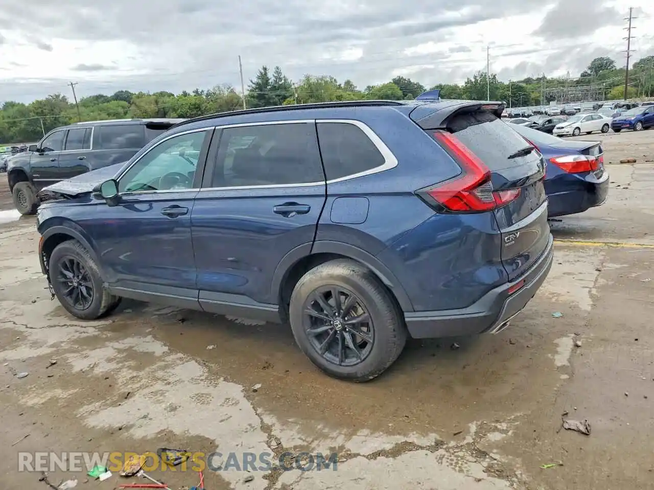 2 fotografías del automóvil dañado 7FARS6H55SE035047 HONDA CRV 2025