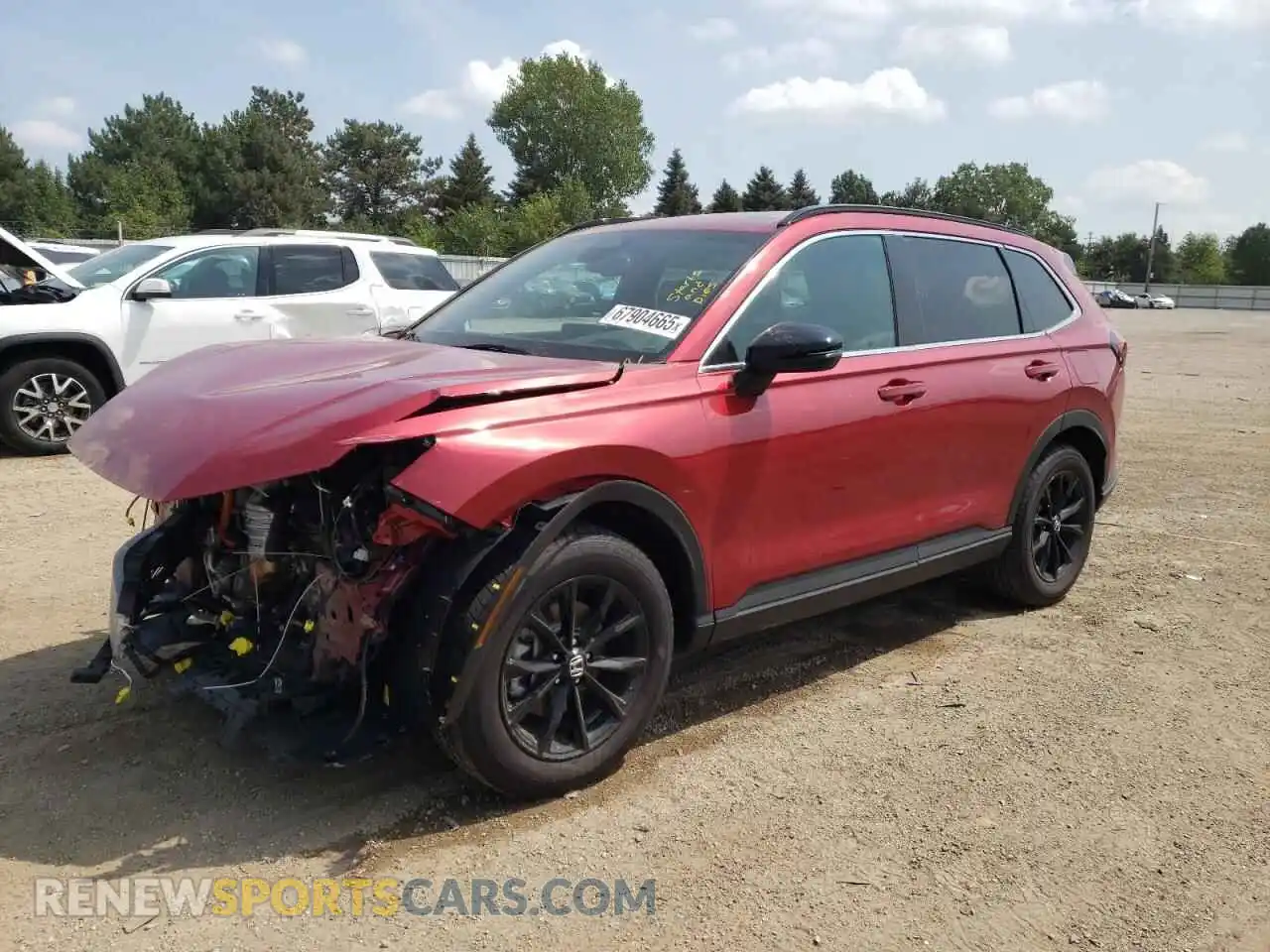 1 Photograph of a damaged car 7FARS6H55SE070672 HONDA CRV 2025