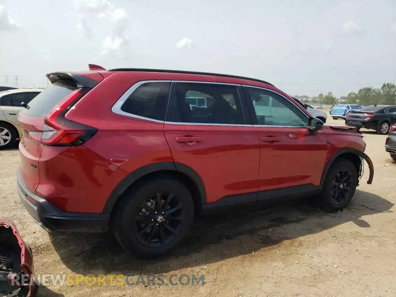 3 Photograph of a damaged car 7FARS6H55SE070672 HONDA CRV 2025