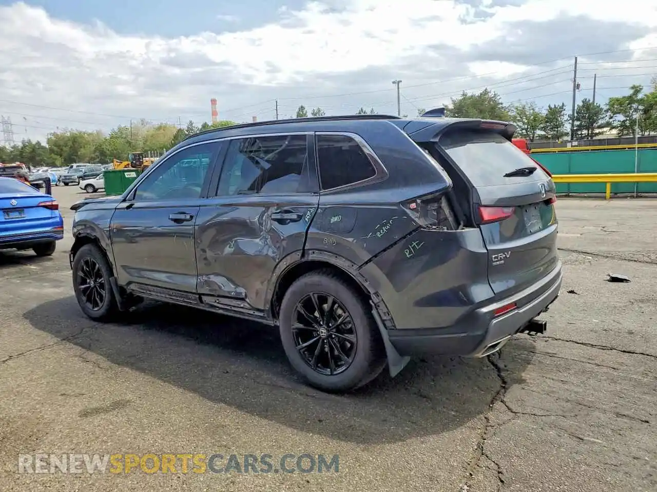 2 Photograph of a damaged car 7FARS6H86SE003069 HONDA CRV 2025