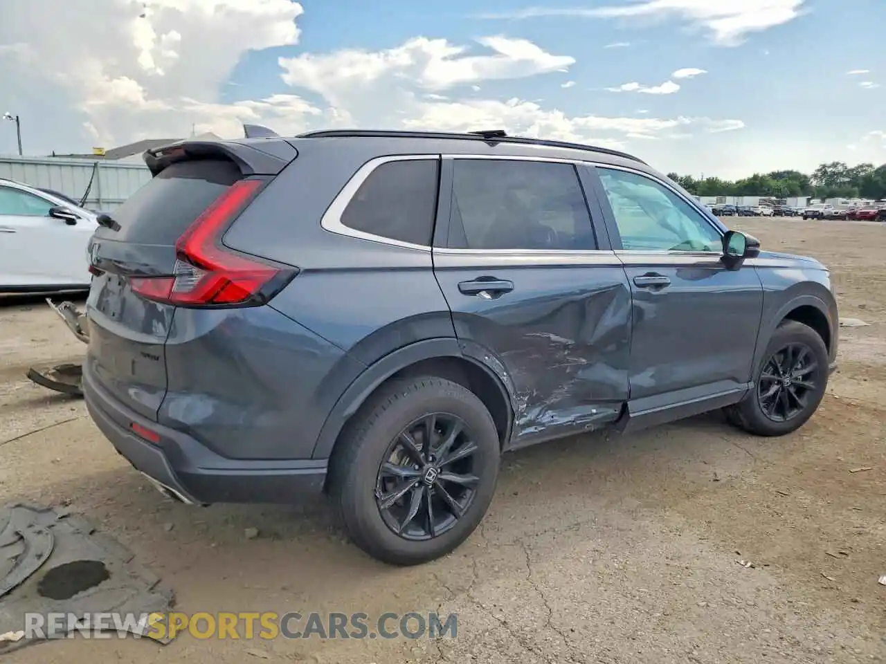 3 fotografías del automóvil dañado 7FARS6H87SE033441 HONDA CRV 2025