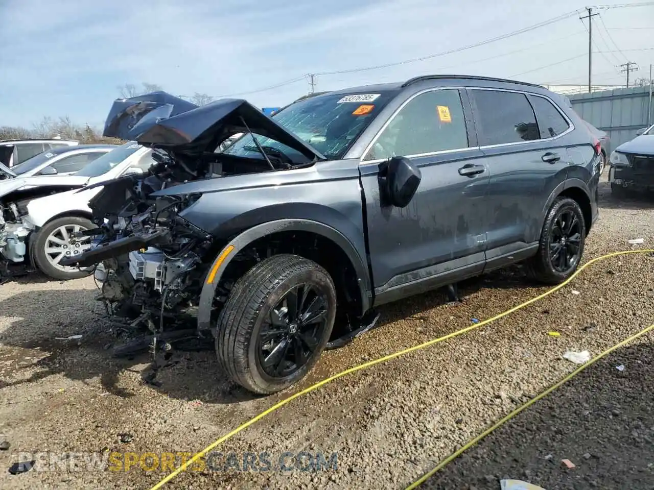 1 fotografías del automóvil dañado 7FARS6H93SE072245 HONDA CRV 2025