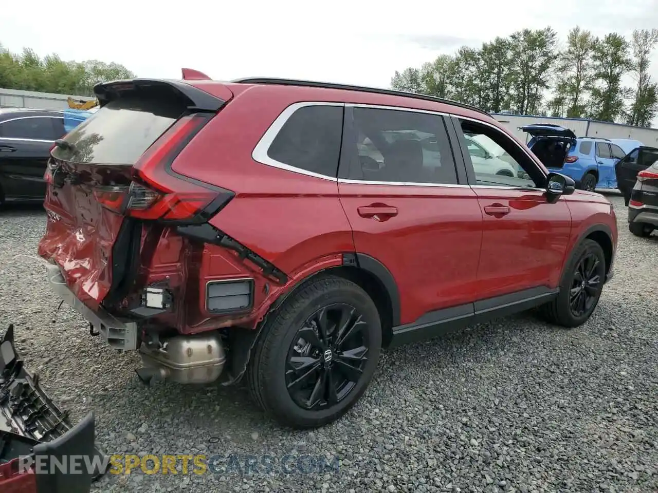 3 Photograph of a damaged car 7FARS6H98SE045395 HONDA CRV 2025