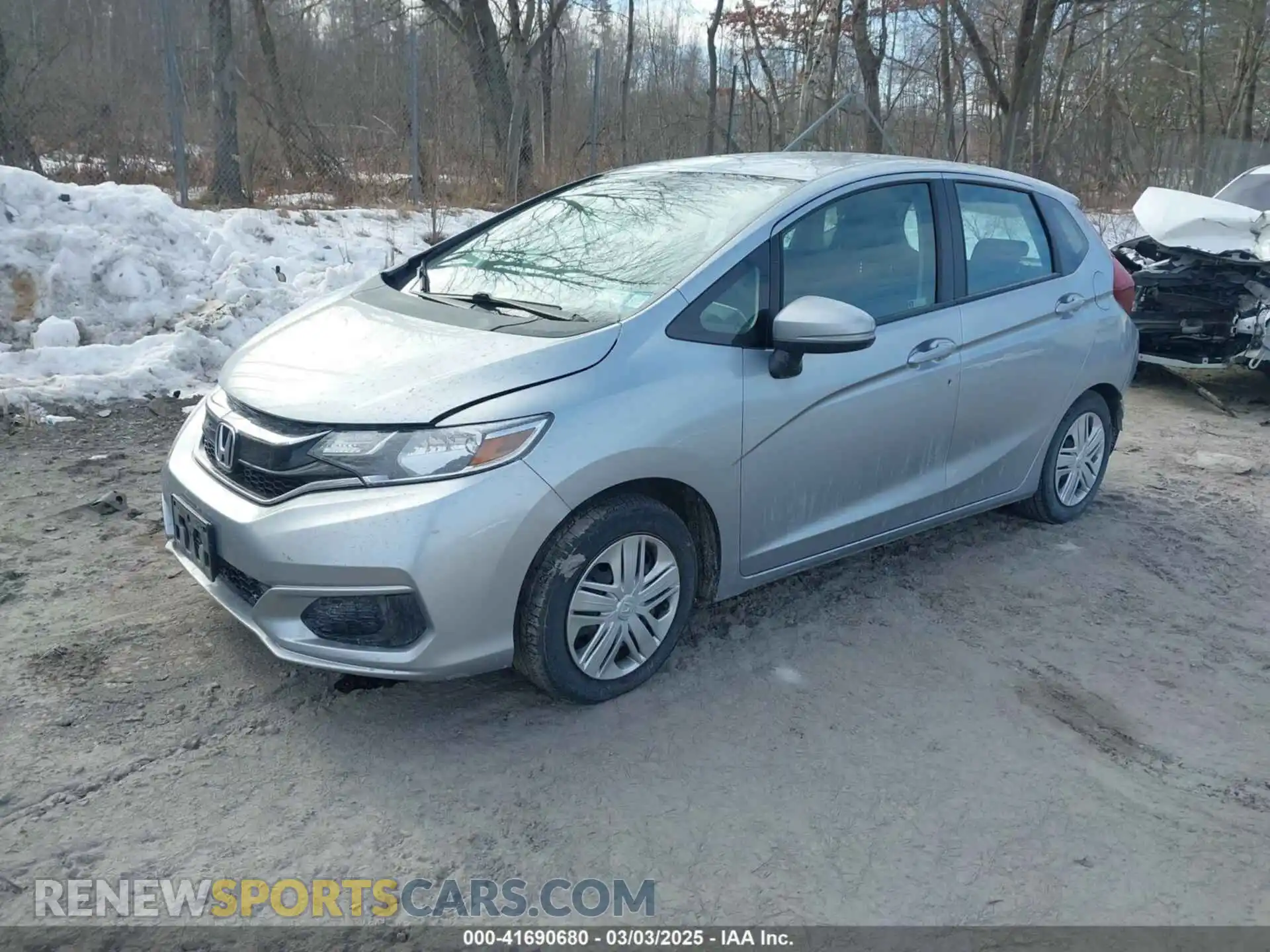 2 Photograph of a damaged car 3HGGK5G43KM726127 HONDA FIT 2019