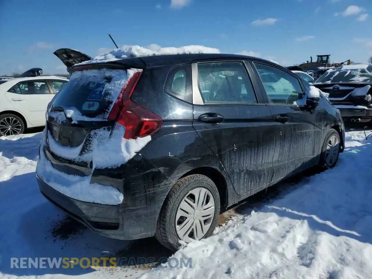 3 fotografías del automóvil dañado 3HGGK5H43LM705438 HONDA FIT 2020