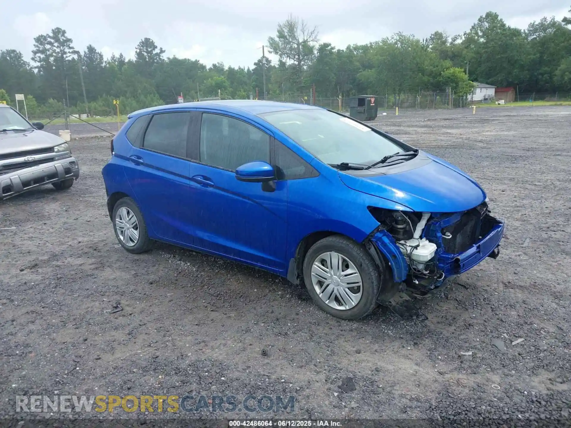 1 Photograph of a damaged car 3HGGK5H43LM723115 HONDA FIT 2020