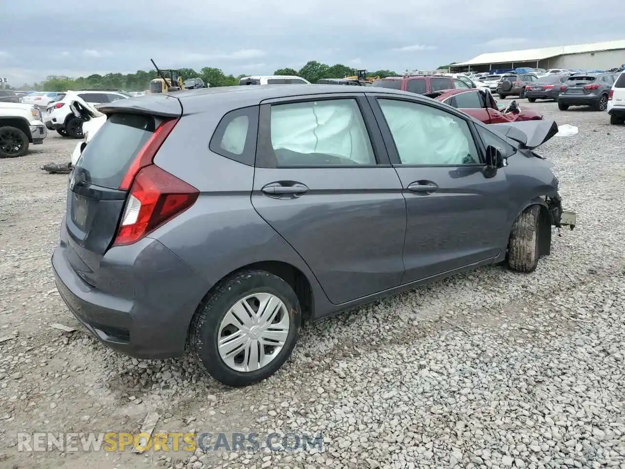 3 fotografías del automóvil dañado 3HGGK5H45LM701620 HONDA FIT 2020