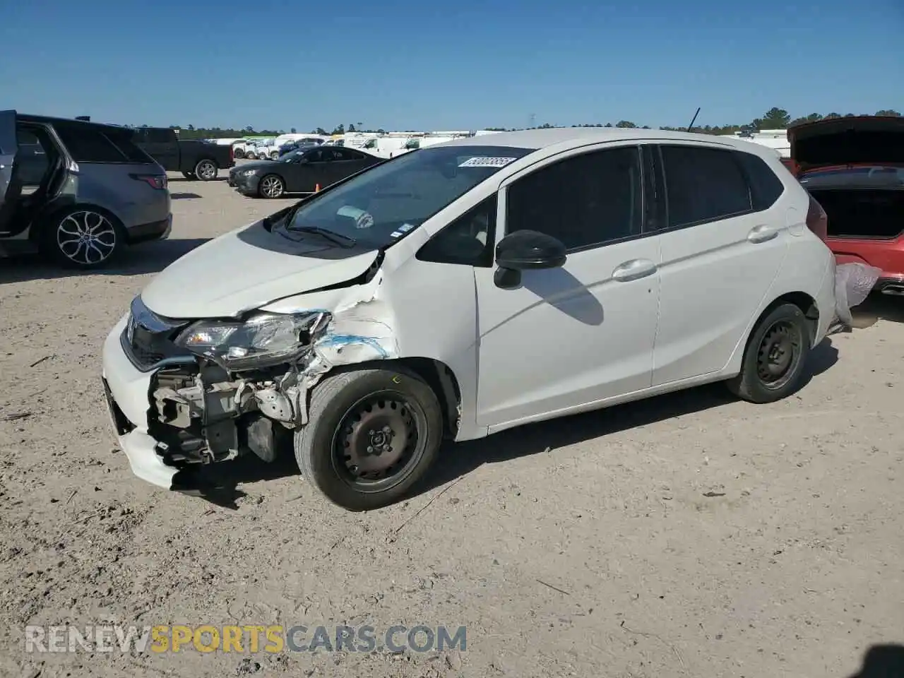 1 Photograph of a damaged car 3HGGK5H45LM717073 HONDA FIT 2020