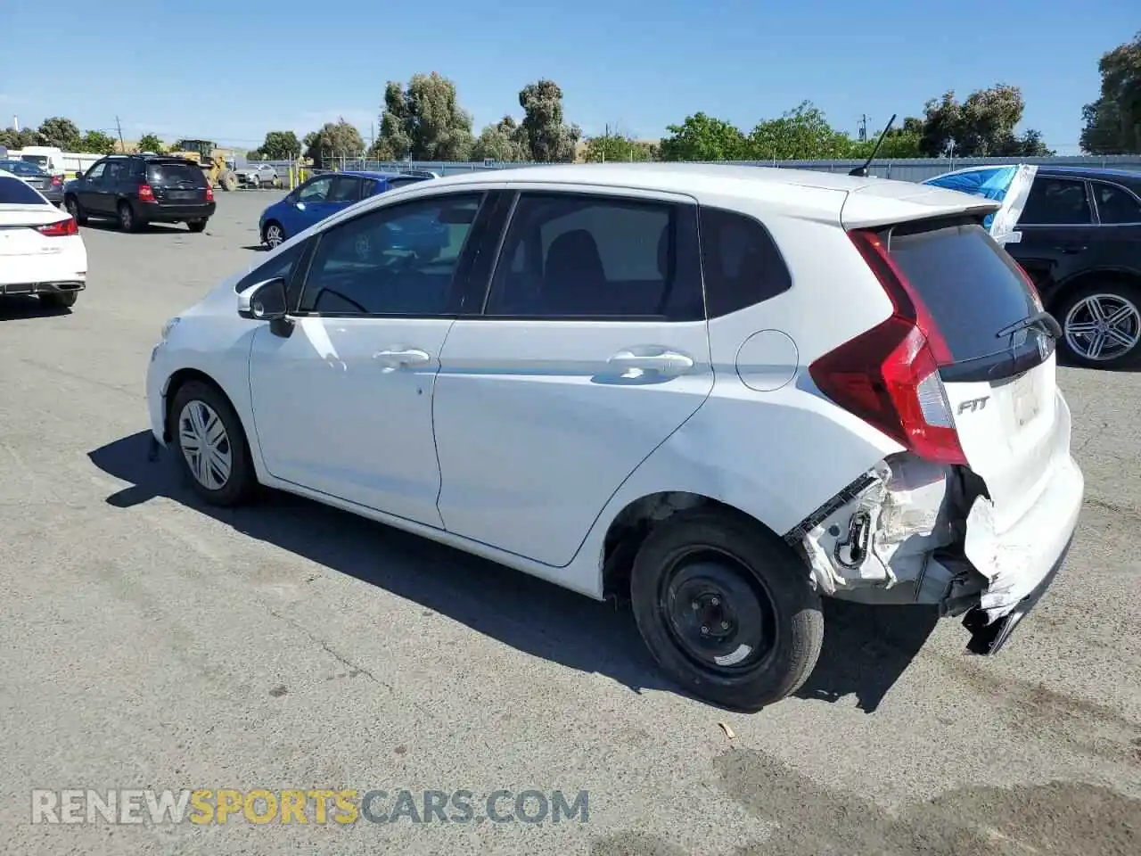 2 Photograph of a damaged car 3HGGK5H46LM709984 HONDA FIT 2020