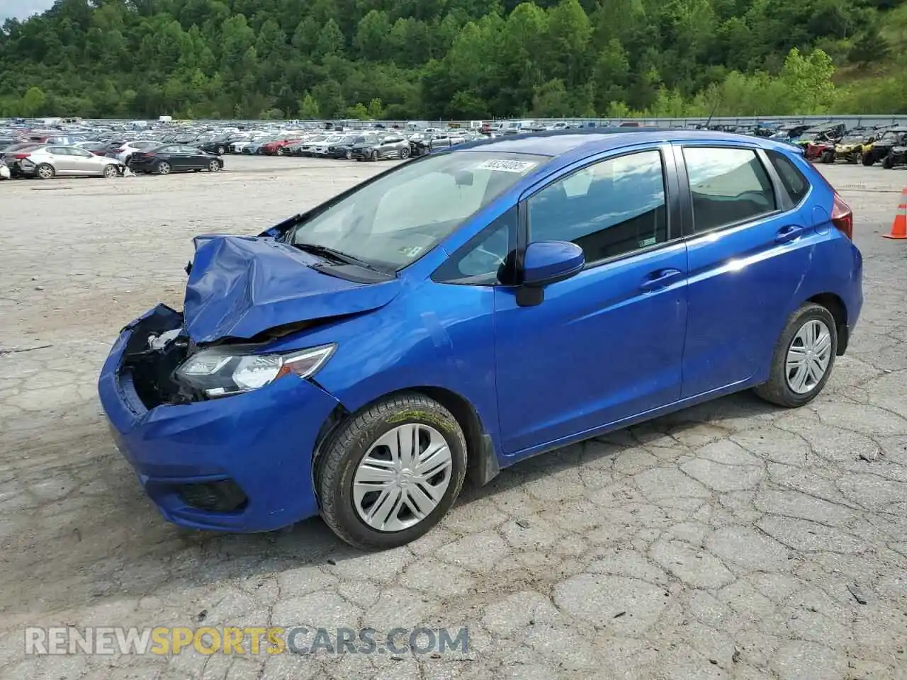 1 Photograph of a damaged car 3HGGK5H49LM703516 HONDA FIT 2020