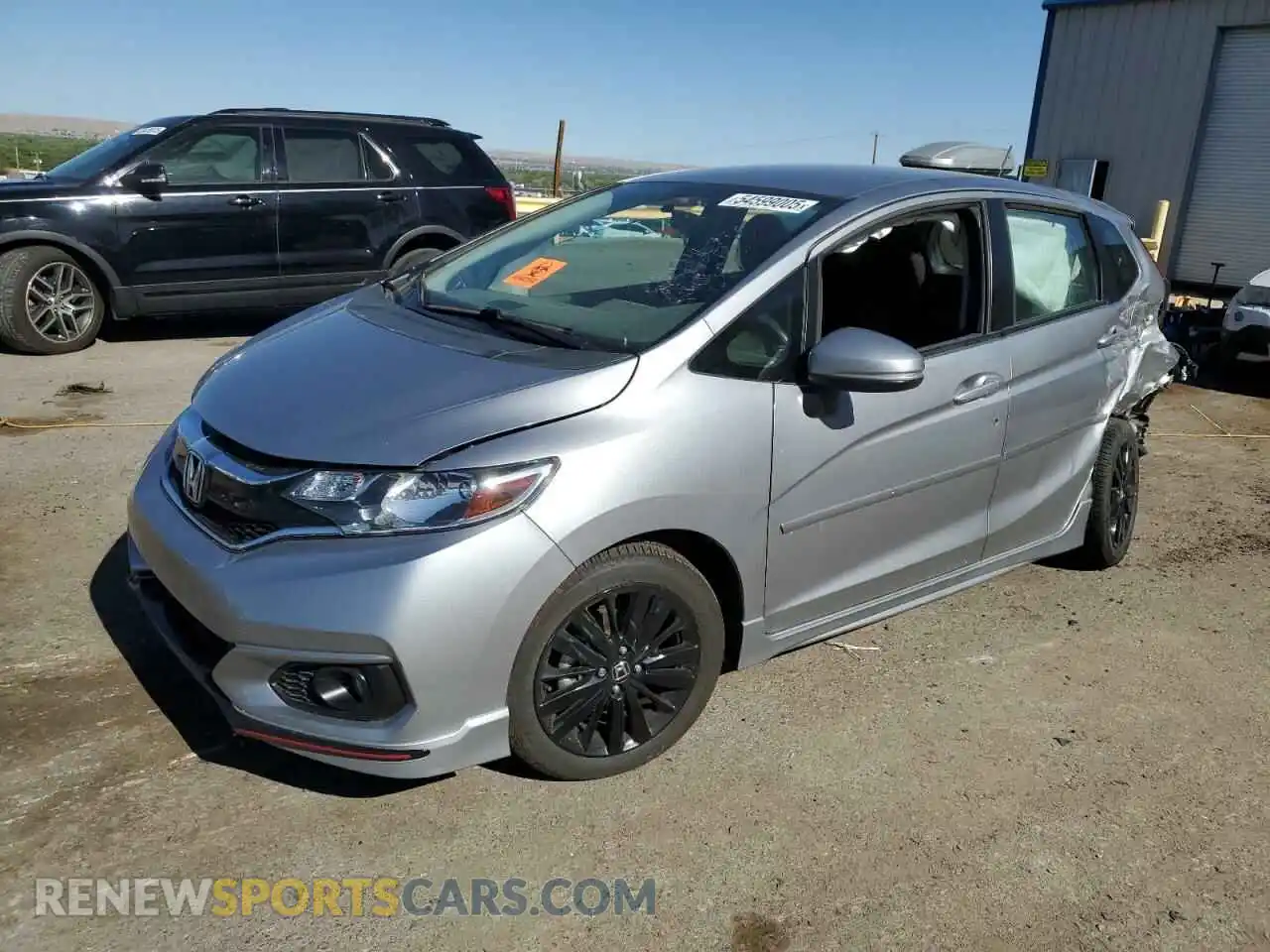 1 Photograph of a damaged car 3HGGK5H62LM729201 HONDA FIT 2020