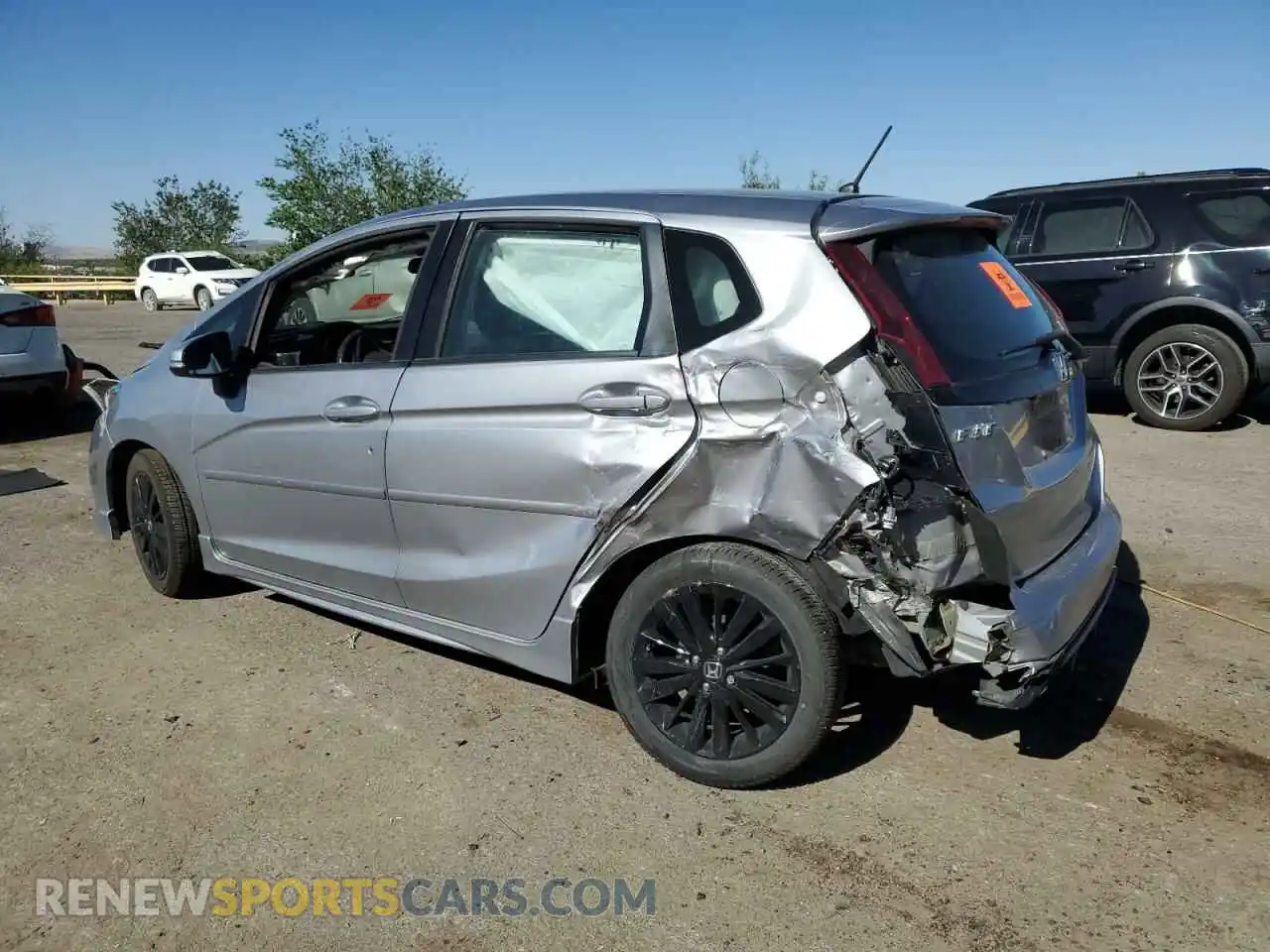 2 Photograph of a damaged car 3HGGK5H62LM729201 HONDA FIT 2020
