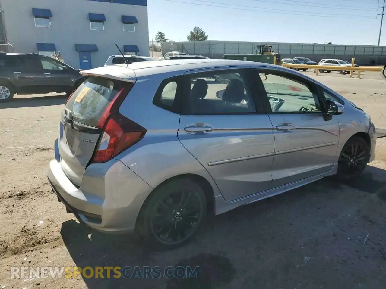 3 Photograph of a damaged car 3HGGK5H62LM729201 HONDA FIT 2020