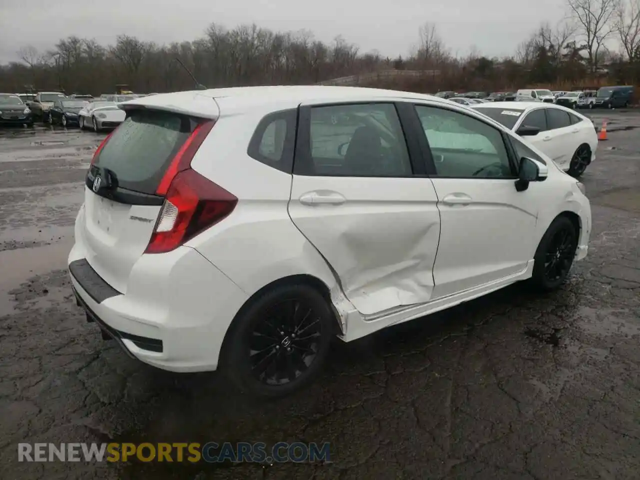 3 fotografías del automóvil dañado 3HGGK5H64LM730575 HONDA FIT 2020
