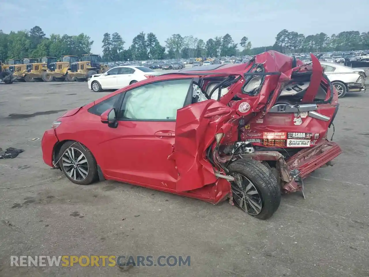 2 Photograph of a damaged car 3HGGK5H82LM728728 HONDA FIT 2020
