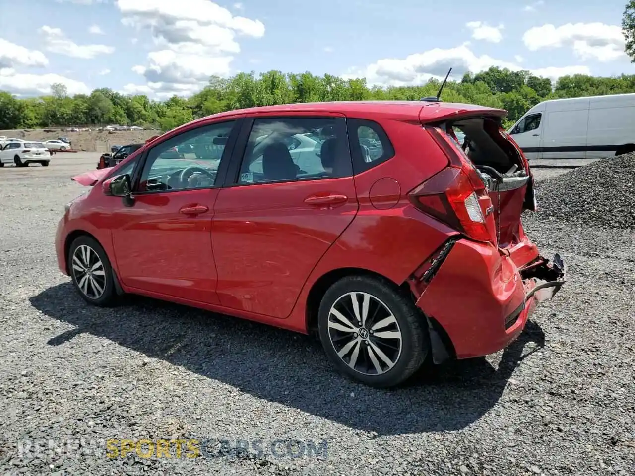 2 fotografías del automóvil dañado 3HGGK5H85LM720199 HONDA FIT 2020