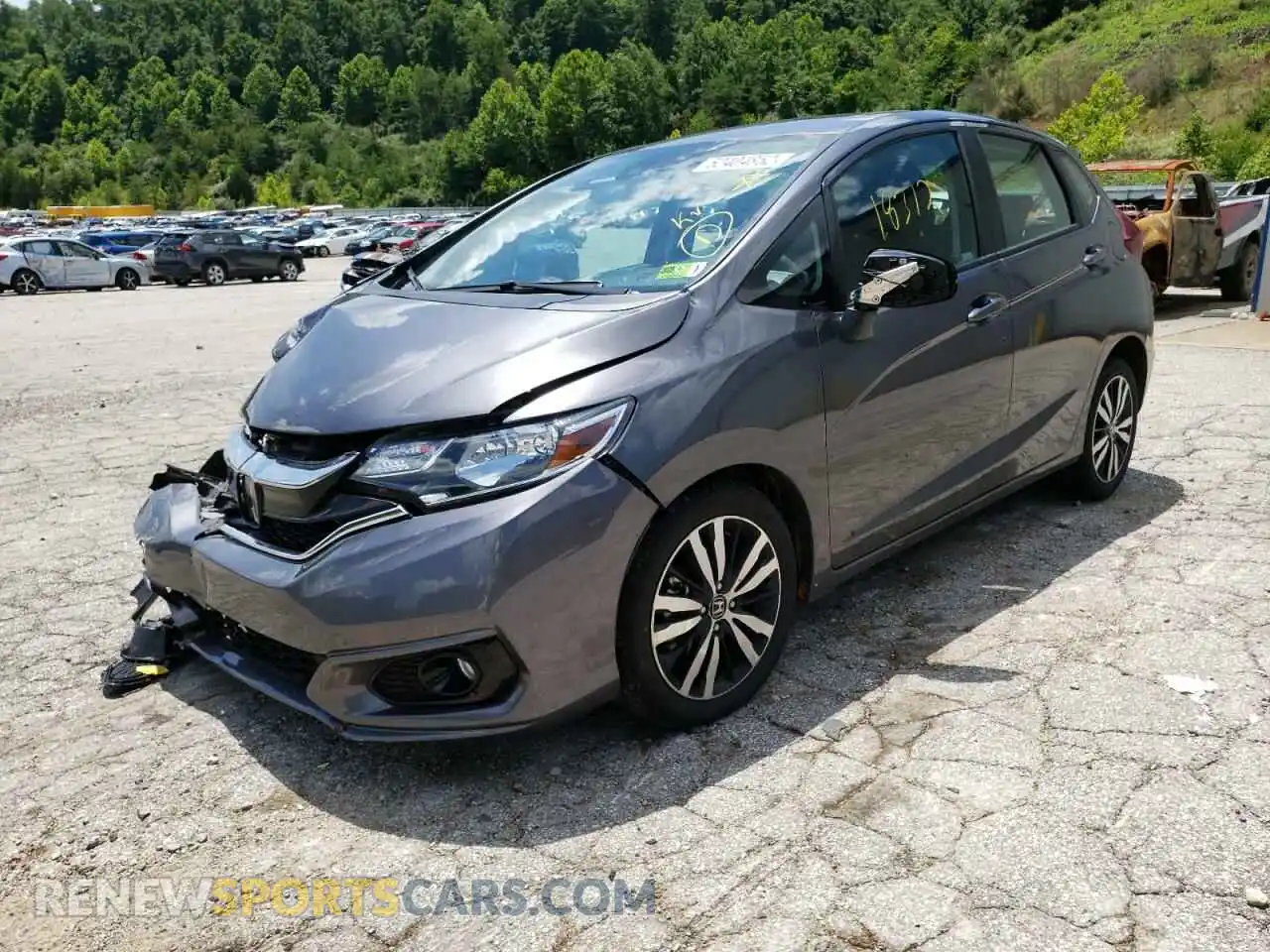 2 Photograph of a damaged car 3HGGK5H89LM725065 HONDA FIT 2020