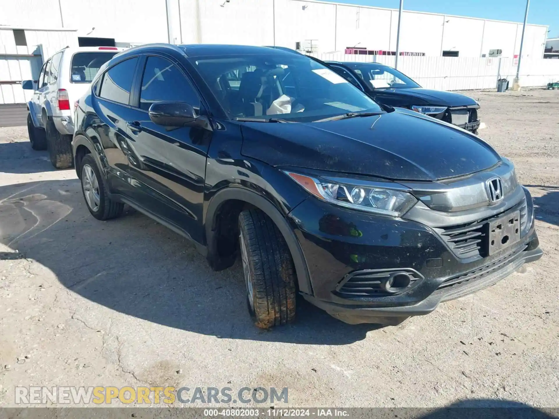 1 Photograph of a damaged car 3CZRU6H50KM724876 HONDA HR-V 2019