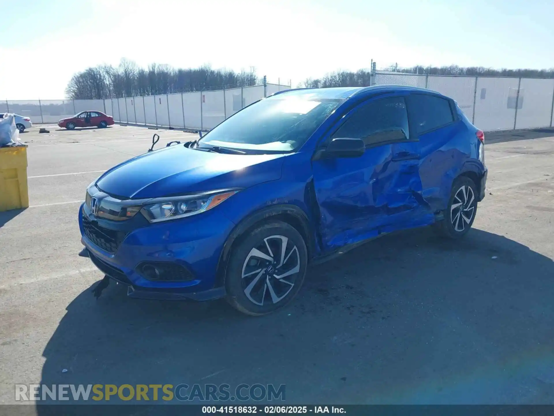 2 Photograph of a damaged car 3CZRU5H15LM718287 HONDA HR-V 2020