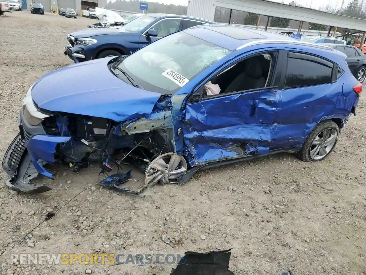 1 Photograph of a damaged car 3CZRU6H52LM724153 HONDA HR-V 2020