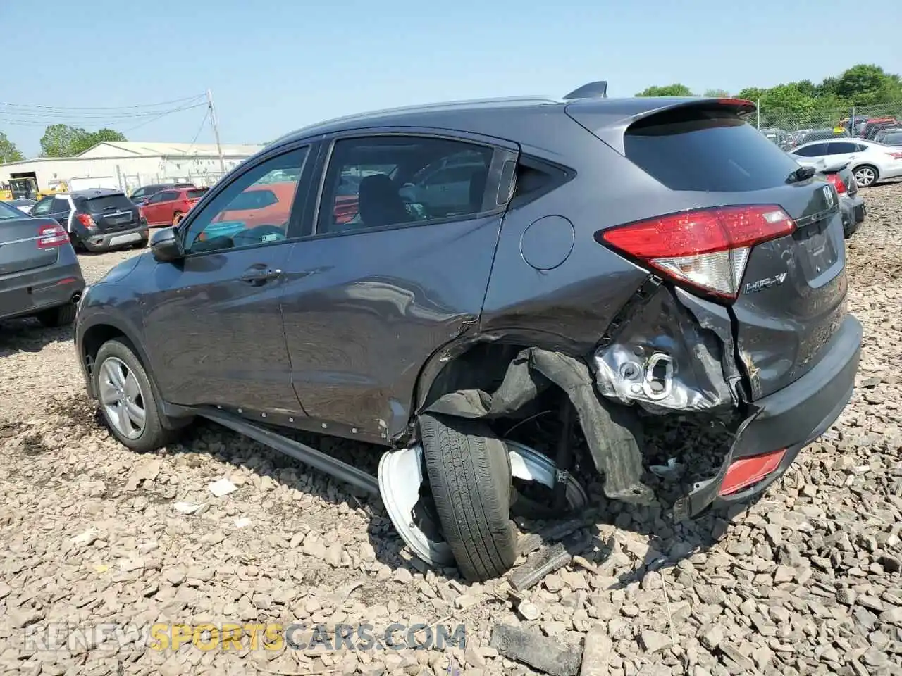 2 fotografías del automóvil dañado 3CZRU6H53LM703568 HONDA HR-V 2020