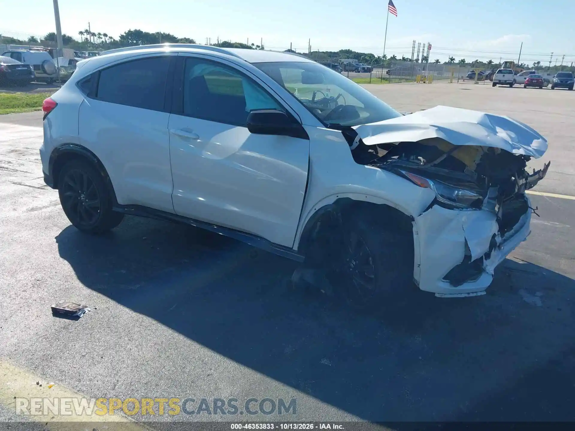 1 Photograph of a damaged car 3CZRU5H13MM730276 HONDA HR-V 2021