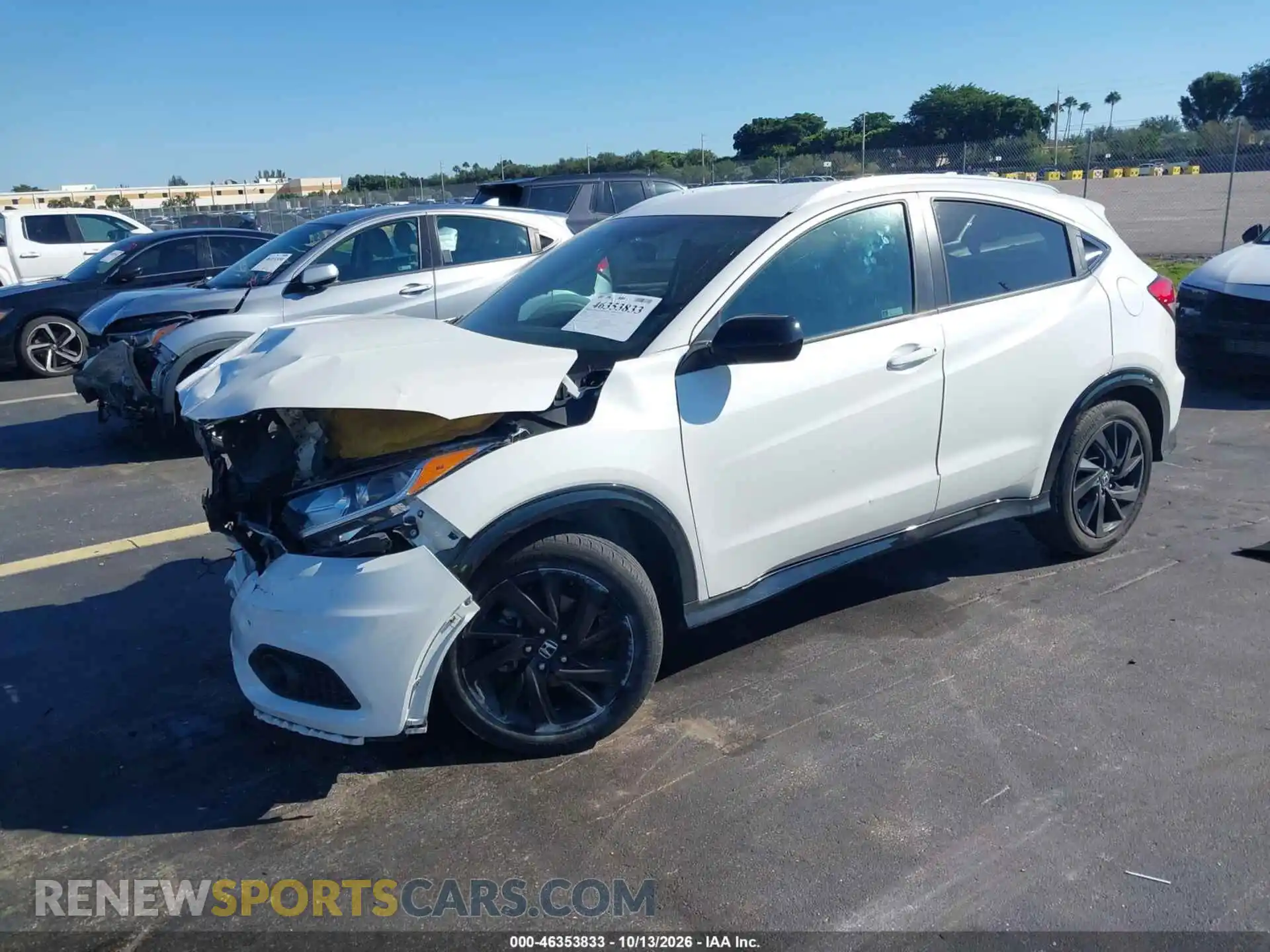 2 Photograph of a damaged car 3CZRU5H13MM730276 HONDA HR-V 2021