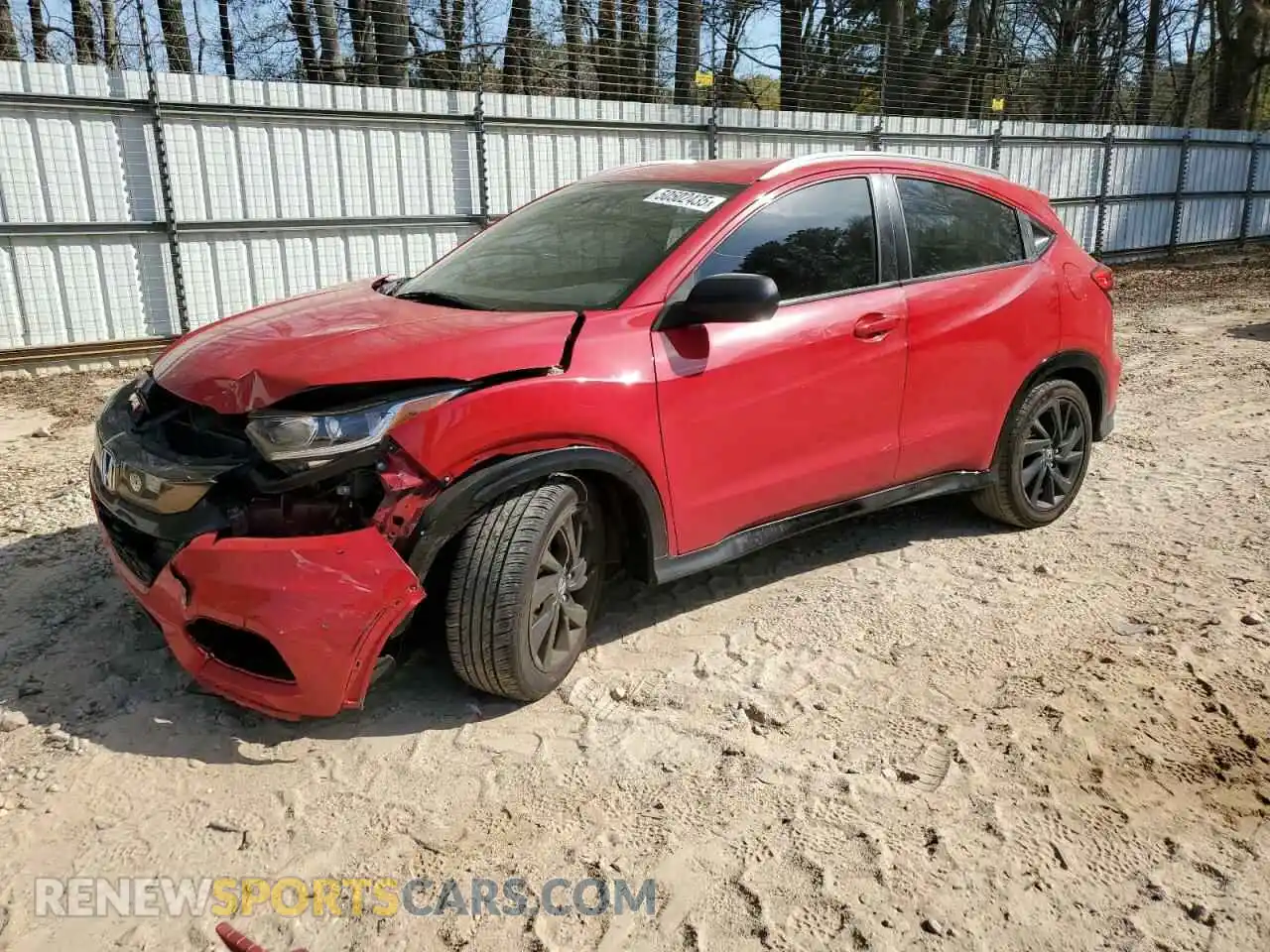 1 Photograph of a damaged car 3CZRU5H17MM700813 HONDA HR-V 2021