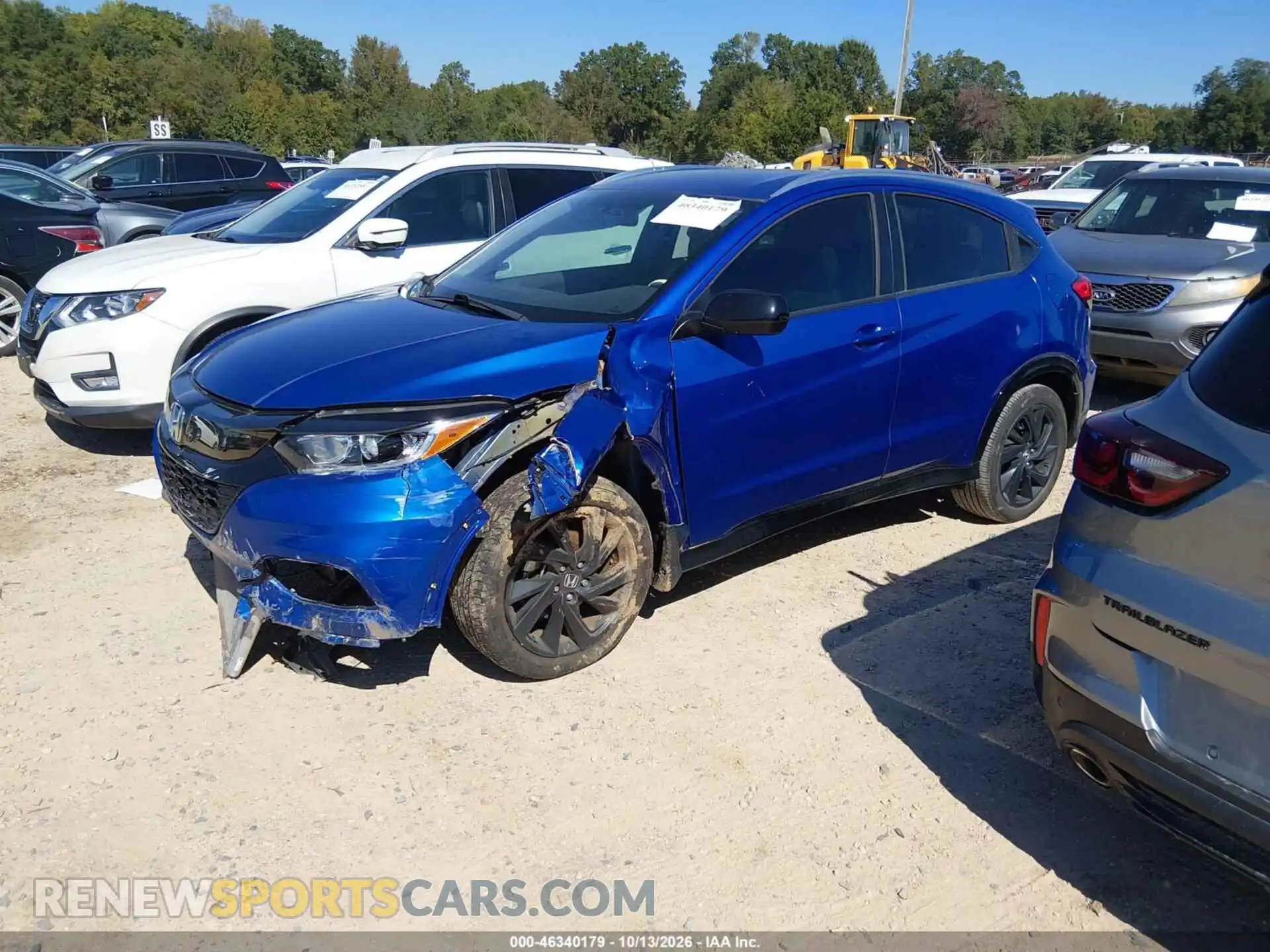 2 Photograph of a damaged car 3CZRU5H17MM708667 HONDA HR-V 2021