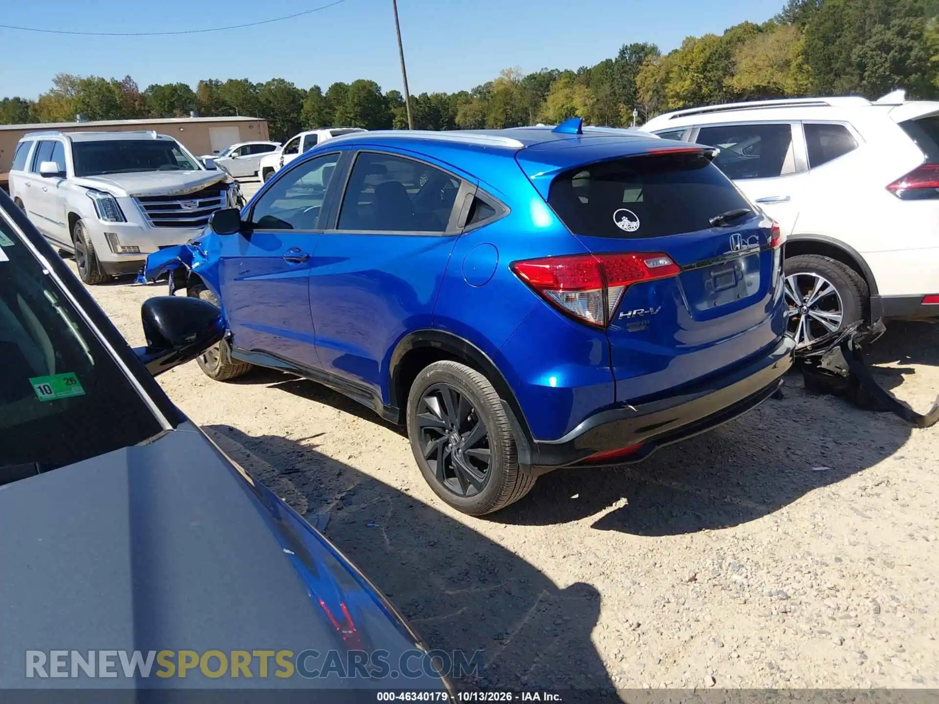 3 Photograph of a damaged car 3CZRU5H17MM708667 HONDA HR-V 2021