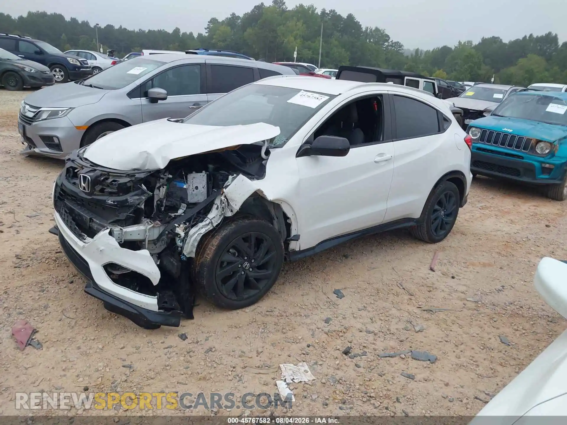2 Photograph of a damaged car 3CZRU5H17MM730054 HONDA HR-V 2021
