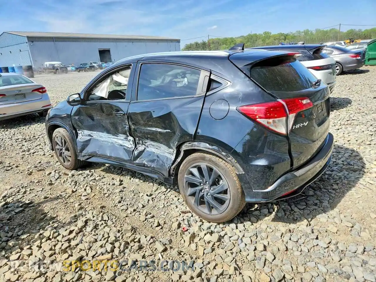 2 Photograph of a damaged car 3CZRU5H1XMM707013 HONDA HR-V 2021