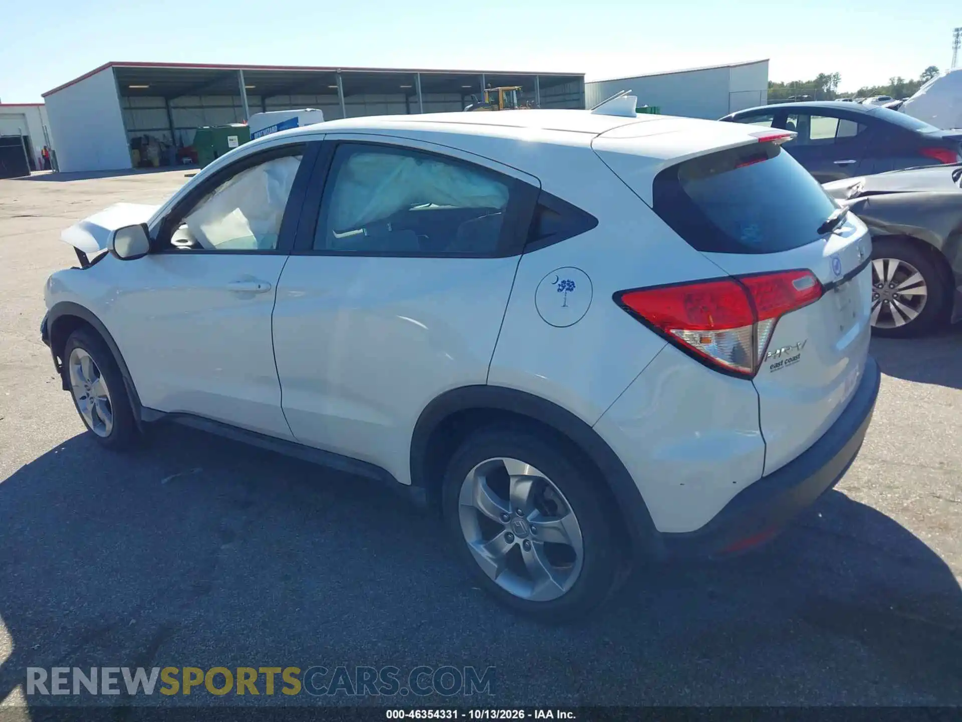 3 fotografías del automóvil dañado 3CZRU5H31MM729435 HONDA HR-V 2021