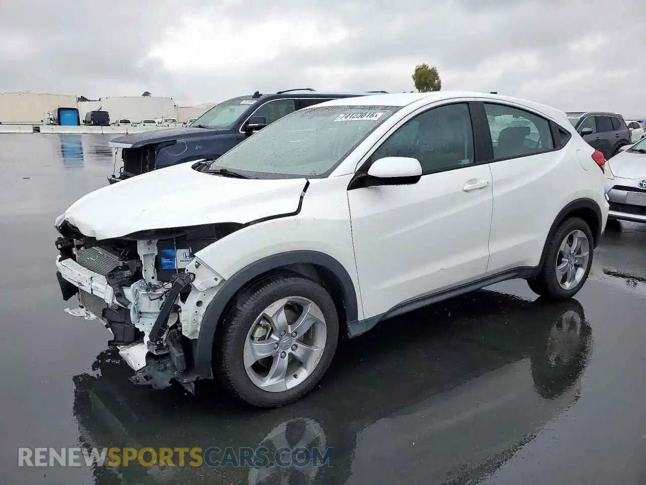 1 fotografías del automóvil dañado 3CZRU5H32MM723904 HONDA HR-V 2021