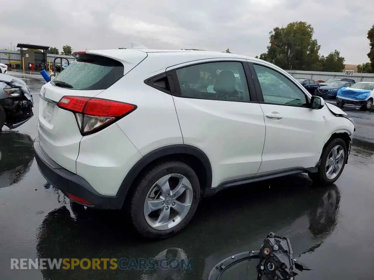 3 fotografías del automóvil dañado 3CZRU5H32MM723904 HONDA HR-V 2021