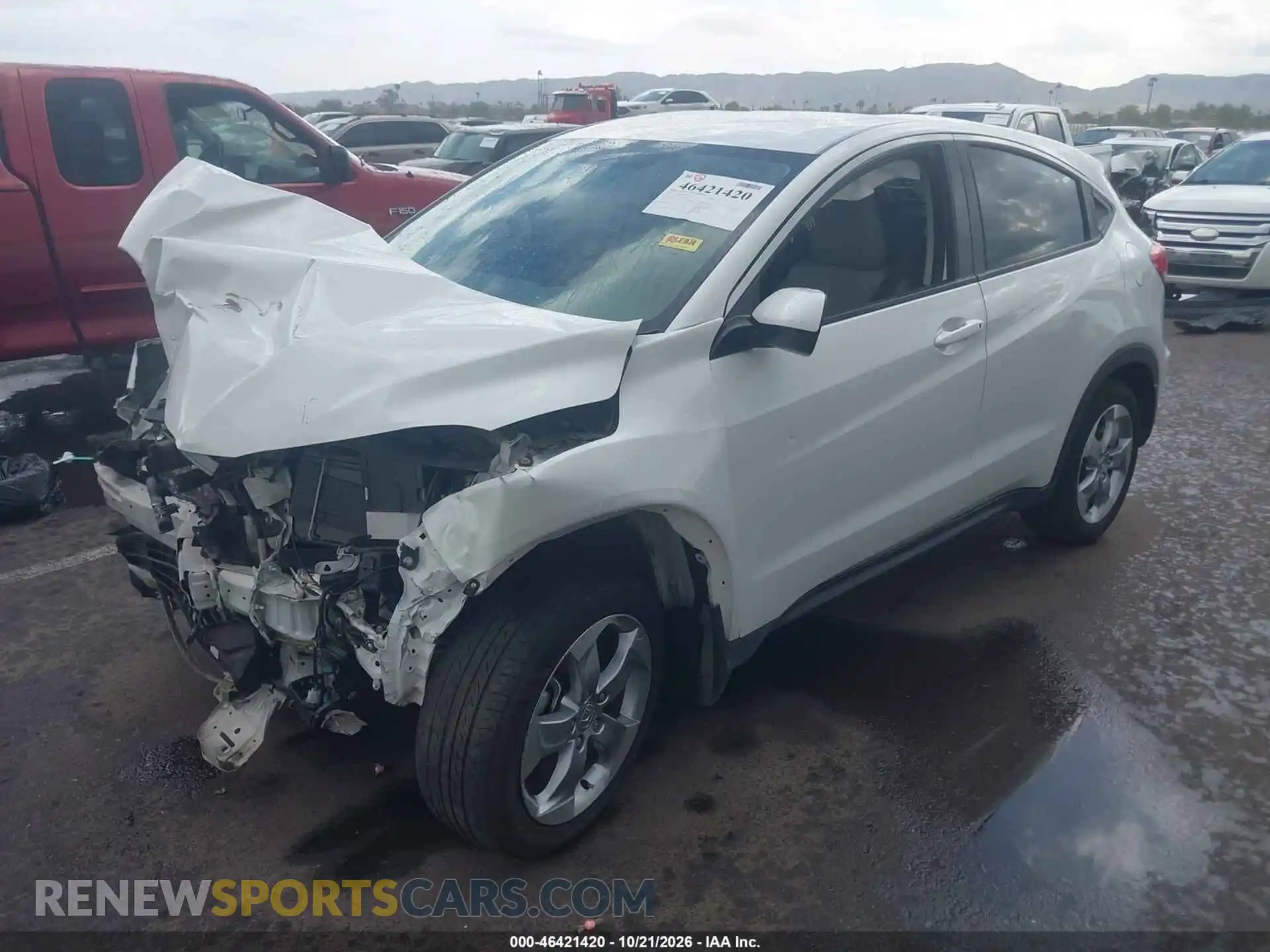 2 Photograph of a damaged car 3CZRU5H33MM711227 HONDA HR-V 2021