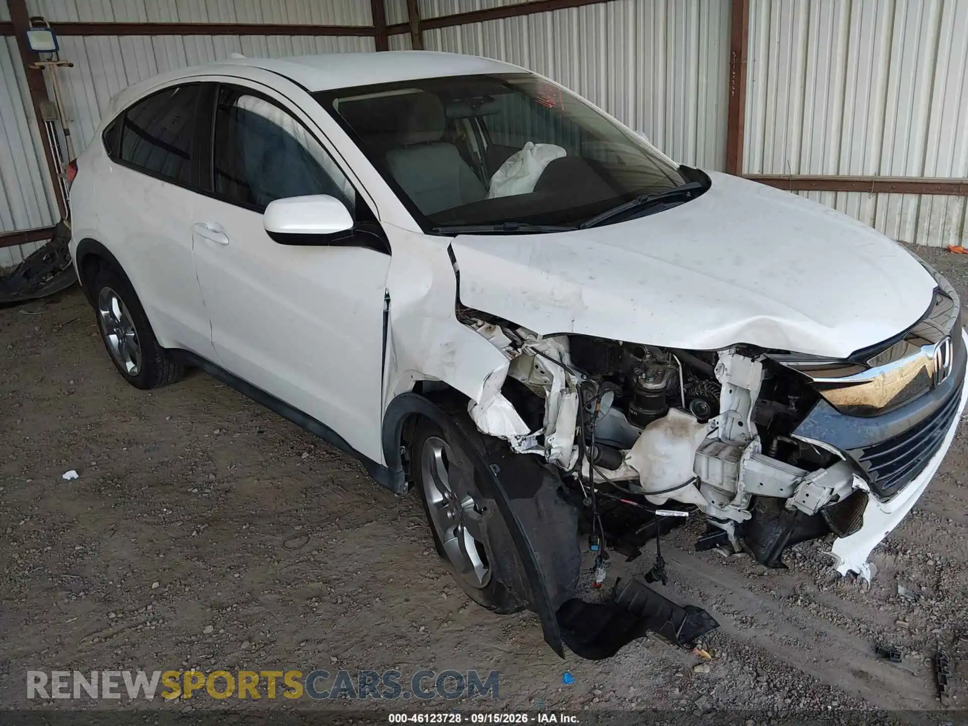 1 Photograph of a damaged car 3CZRU5H36MM723887 HONDA HR-V 2021