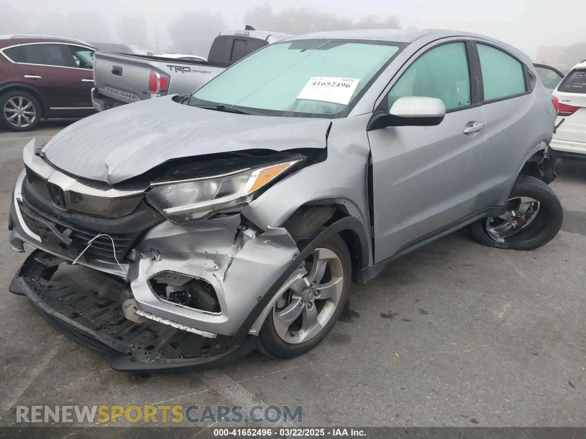 2 Photograph of a damaged car 3CZRU5H37MM730671 HONDA HR-V 2021