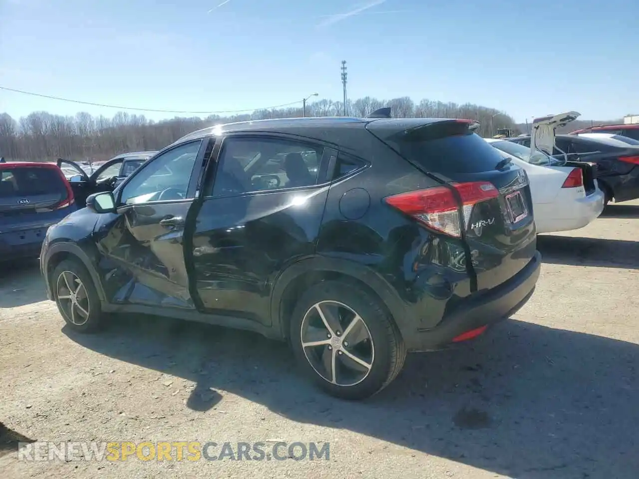 2 Photograph of a damaged car 3CZRU5H51MM703497 HONDA HR-V 2021