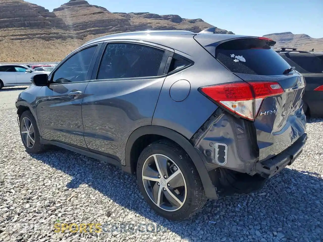 2 Фотография поврежденного автомобиля 3CZRU5H55MM733554 HONDA HR-V 2021