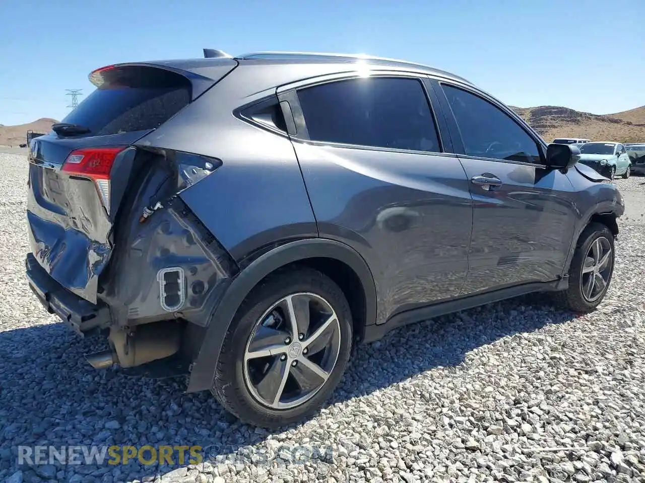3 Фотография поврежденного автомобиля 3CZRU5H55MM733554 HONDA HR-V 2021